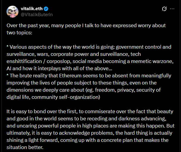 Vitalik on Twitter X